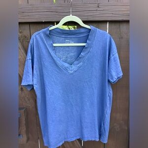 Aerie Brand Women’s Broken In V- Neck Tee Shirt